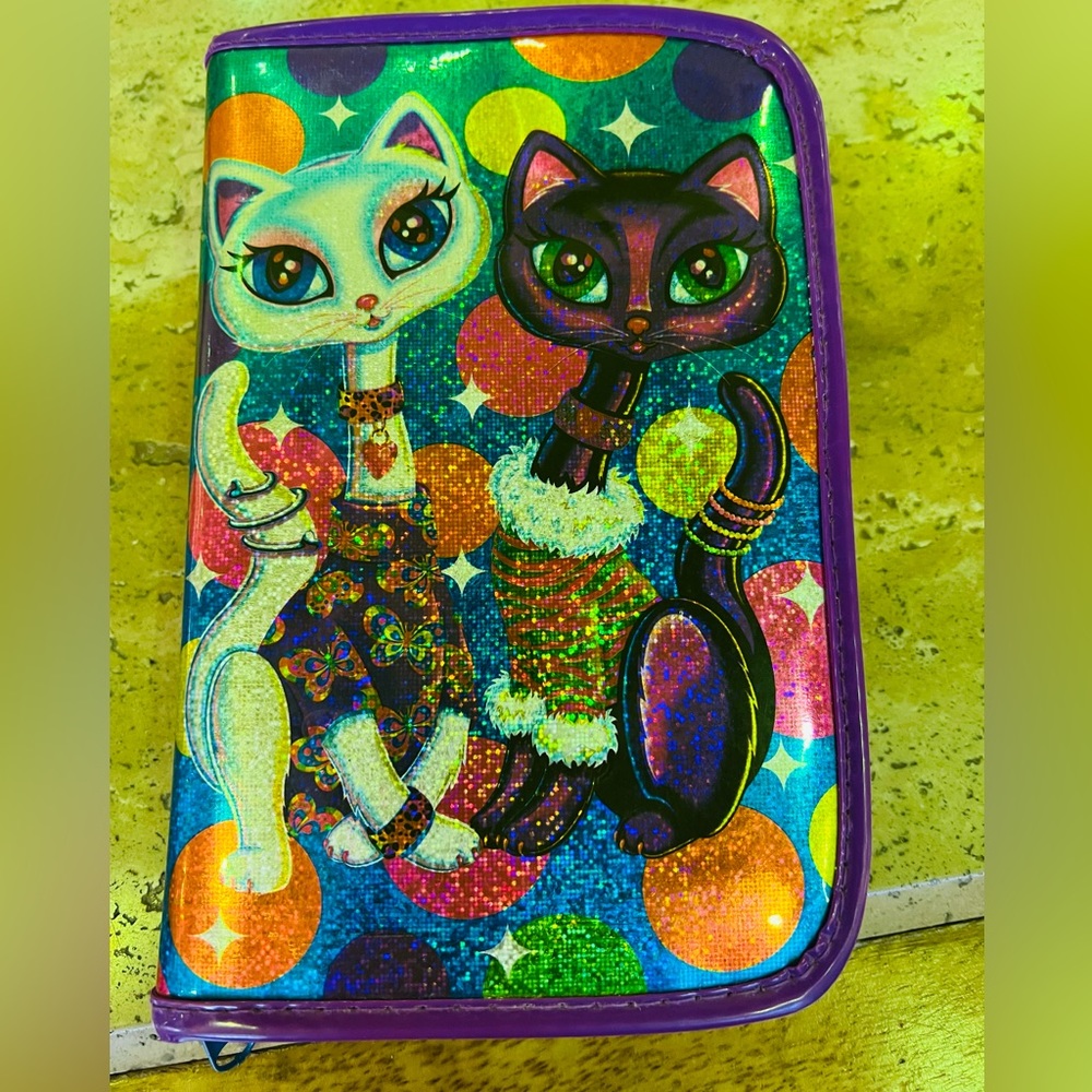 Lisa Frank original Roxi and Rollie planner empty contents